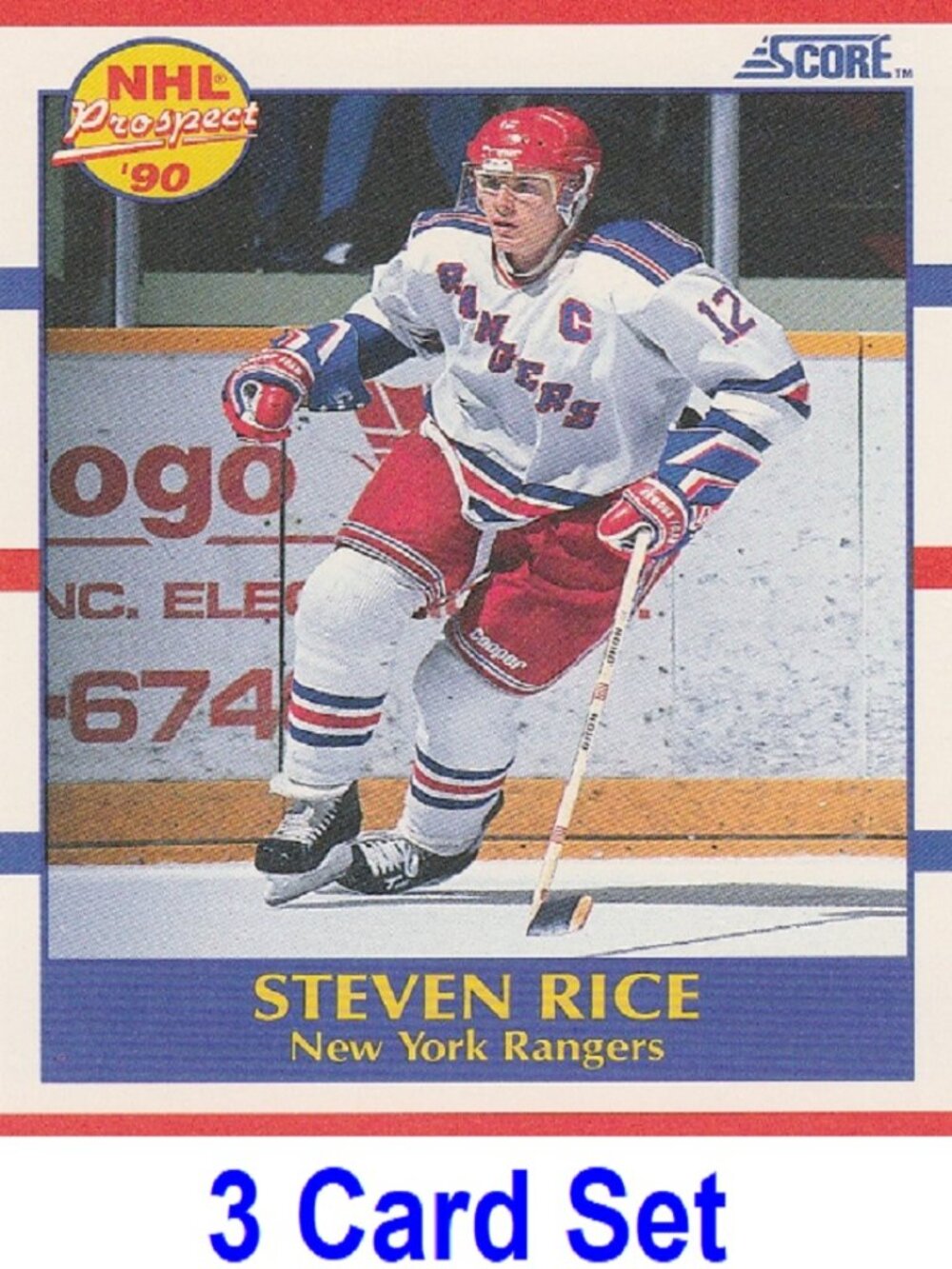 Steven Rice Hockey Card Collection